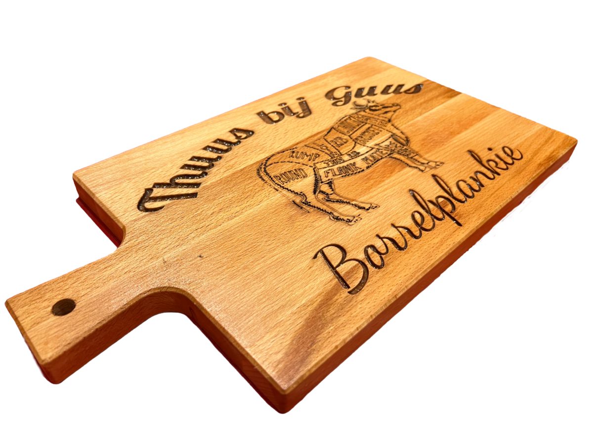 Untitled (16) Borrelplank graveren - In oplage - Gratis offerte
